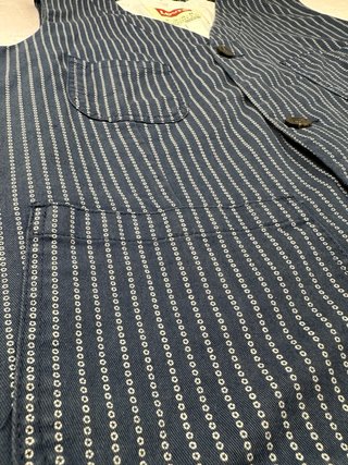 Chaleco Levi's Rayas Azul Talla XL