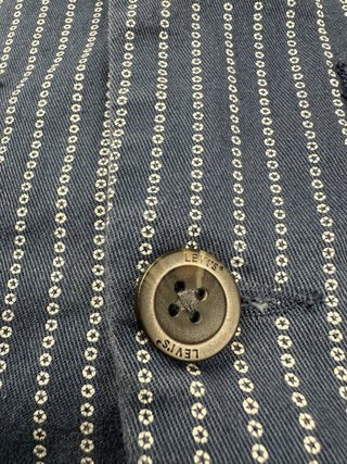 Chaleco Levi's Rayas Azul Talla XL