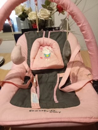 Mecedora infantil Asalvo Baby rosa