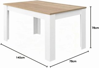 Mesa Comedor Extensible Habirdesign 140x78cm