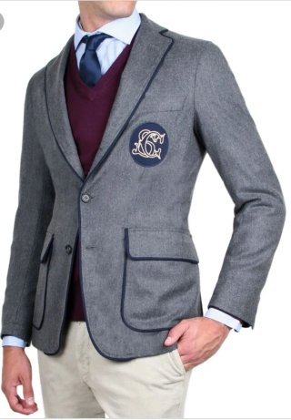 Americana Scalpers gris talla 52 perfecto estado