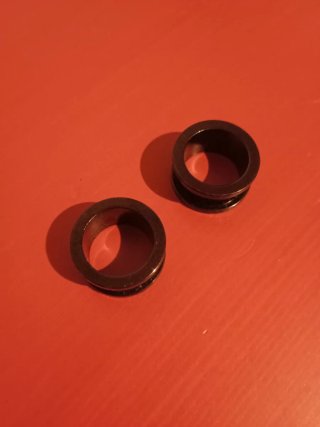 Dilataciones negras 14mm