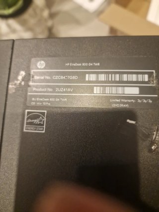 PC HP ELITEDESK 800 G4 i5 Win 11 Office
