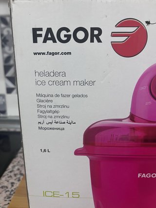 Heladera Fagor Rosa