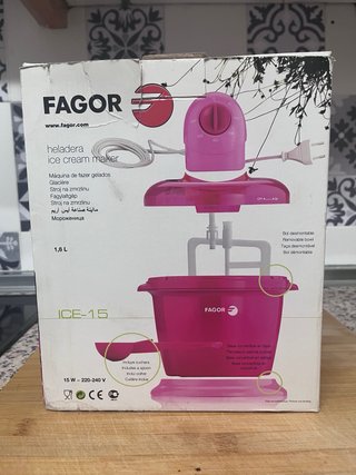 Heladera Fagor Rosa