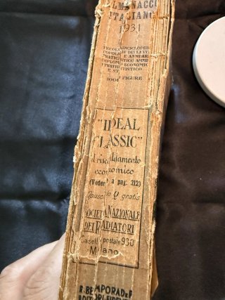 Almanacco Bemporad 1931 libro d’epoca italiano
