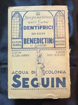 Almanacco Bemporad 1931 libro d’epoca italiano