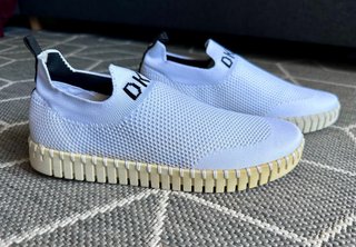 Zapatillas DKNY tela blancas