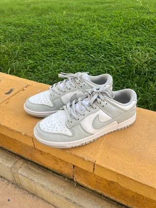 Nike Dunk Low Gris y Blanco Talla 45