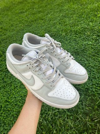 Nike Dunk Low Gris y Blanco Talla 45