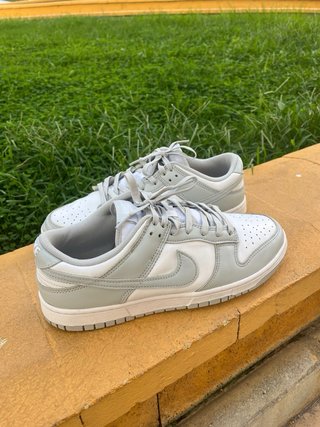 Nike Dunk Low Gris y Blanco Talla 45