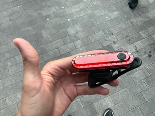 Luz trasera bici LED roja