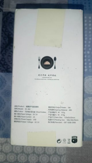 Mini lavavajillas ultrasonido portátil