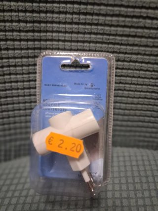 Lote electricidad: portalámparas y adaptadores
