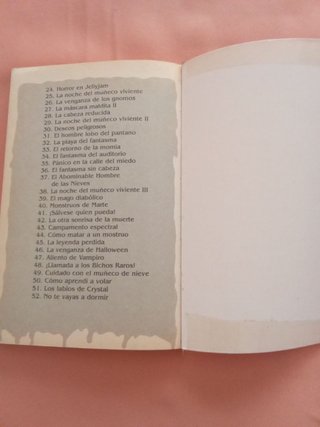 libro PESADILLAS  el mostruo baboso