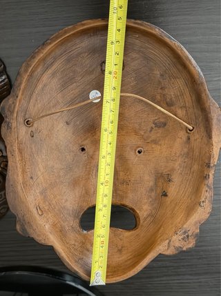 Máscaras griegas antiguas de cerámica.