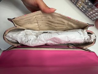 Bolso Guess Beige y Rosa Nuevo