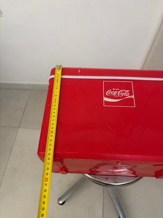 Frigorifero Coca Cola Vintage Rosso