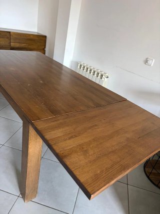 Mesa de comedor de madera 170x78