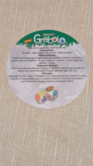 Juego Grabalo Junior