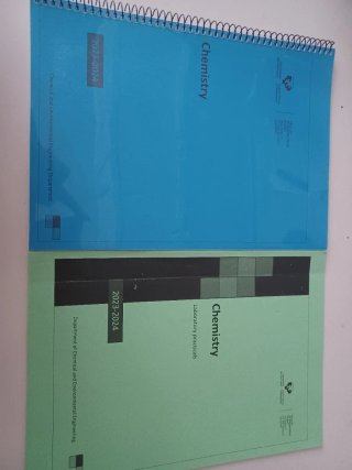 Libro de teoría y laboratorio de química de Indus