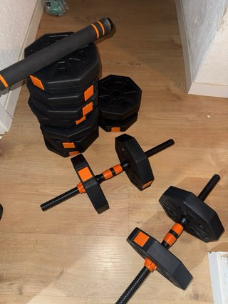Kit Mancuernas Ajustables Pesas Gimnasio