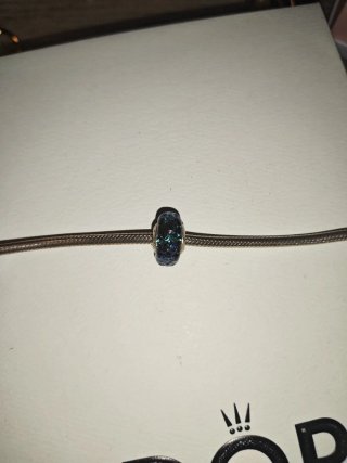 Set 6 murrine Pandora blu