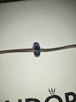 Set 6 murrine Pandora blu