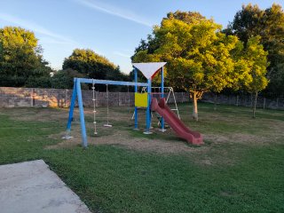 Parque infantil de madera