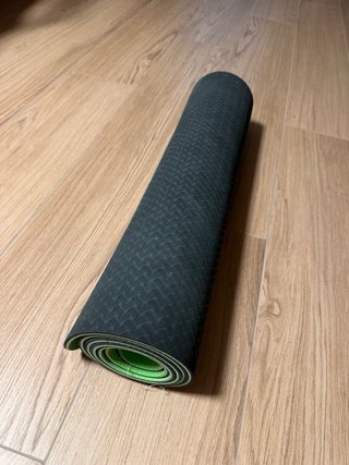 Esterilla de yoga verde
