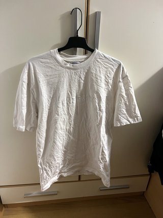 Camiseta Burberry Blanca Algodon Talla M