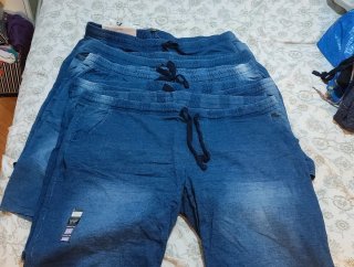 Bermuda tipo vaquero hombre