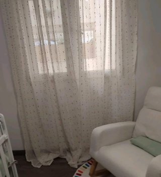 Cortinas de tela de dif tamaños y colores