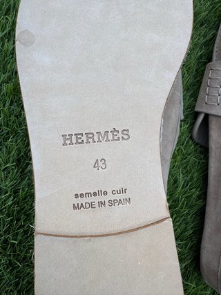 Alpargatas Hermes Beige