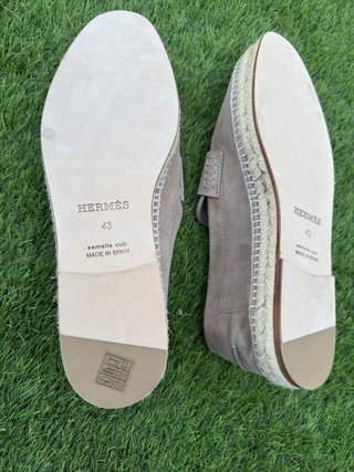 Alpargatas Hermes Beige