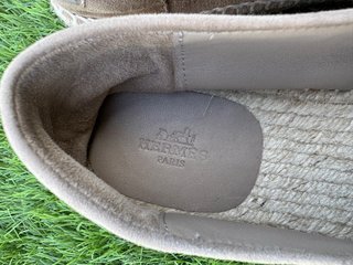 Alpargatas Hermes Beige