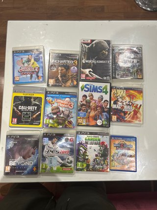 Lote de Videojuegos PS3, PS Vita y PC
