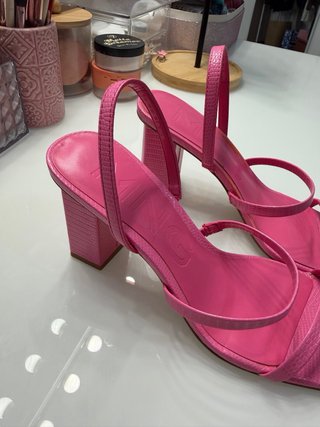 Tacones Mango Rosa