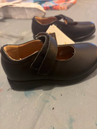 Zapatos colegial niña negros sin usar T27
