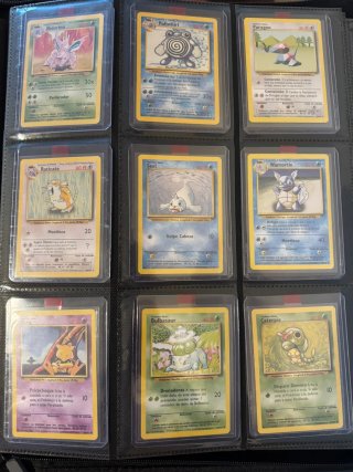 Colección Completa Base Set Unlimited Pokémon