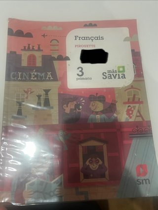 Français, 3 Primaria Pirouette : Más Savia