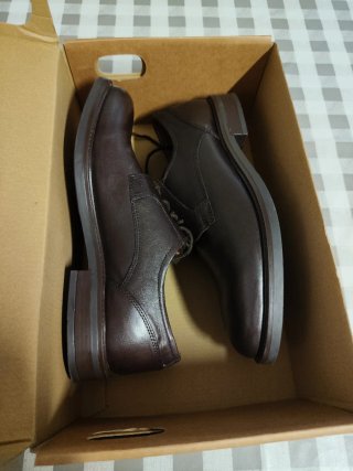 Zapatos de vestir marrones, con cordones