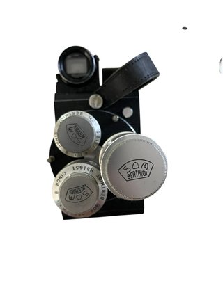 Cámara Paillard Bolex H8 Vintage + Lentes