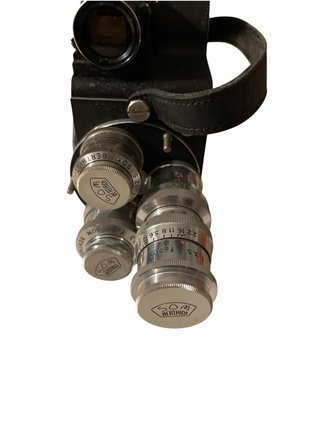 Cámara Paillard Bolex H8 Vintage + Lentes