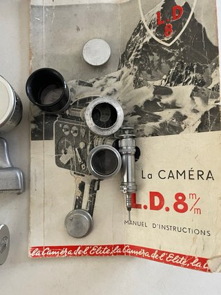 Cámara Paillard Bolex H8 Vintage + Lentes