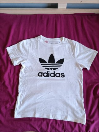 Camiseta Adidas Blanca Talla S