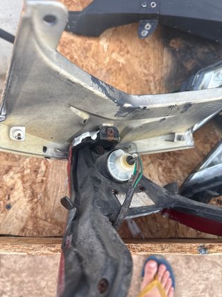 Faros y Cola de Moto Deportiva