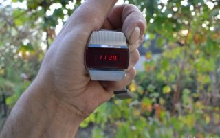Reloj Elektronika LED URSS 1989
