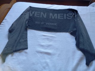 Bufanda Maxi STEVEN MEISEL Gris