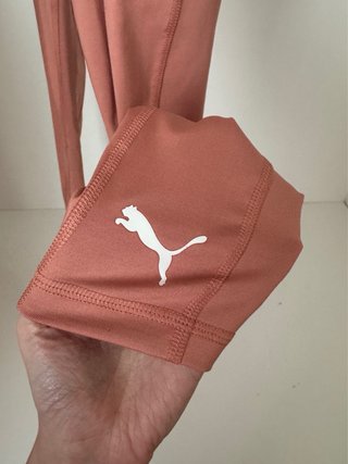 Mallas rosas Puma con logo blanco